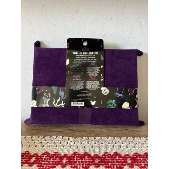 Disney Villains 4 Hand Cream Collection Set With Reusable Tray 50ml Each - Picture 4 of 6